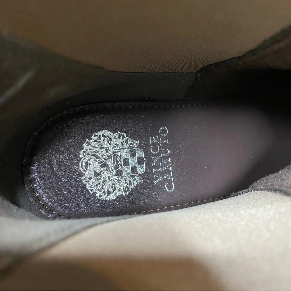 Vince Camuto Omassa Suede Wedge Heel Chelsea Bootie 8 1/2 M